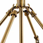 Подвесная люстра Arte Lamp Megrez A7010SP-6BK