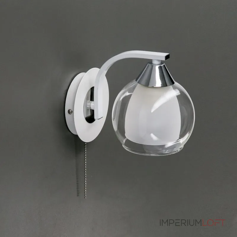 Бра Citilux Кристи CL152310 Белый , плафон Белый