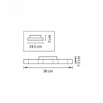 Накладной светильник Lightstar Favo LED 750072 от ImperiumLoft