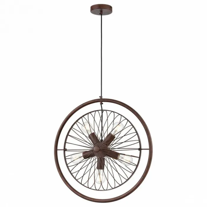 Подвесной светильник Vele Luce Hermes 742 VL6106P05 Цвет арматуры коричневый от ImperiumLoft