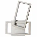 Бра Vele Luce Netta 742 VL7115W01 Цвет арматуры никель Цвет плафонов никель