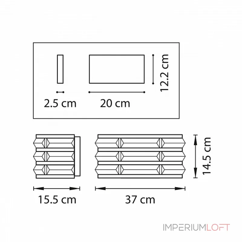 Накладной светильник Lightstar Amerigo 746618 от ImperiumLoft Накладной светильник Lightstar Amerigo 746618 от ImperiumLoft