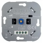 Диммер роторный Lucide Recessed Wall Dimmer Nl 50000/00/31 от ImperiumLoft