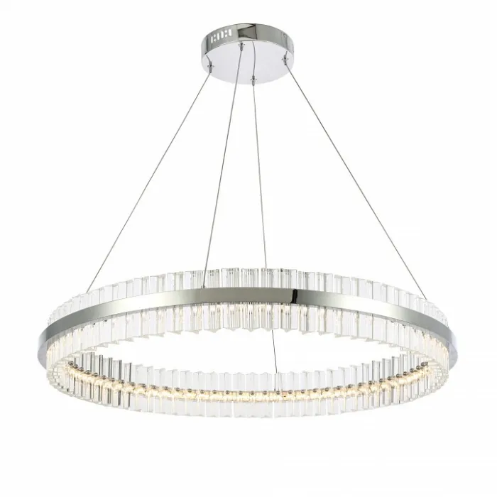 Подвесной светильник ST-Luce Cherio SL383.123.01 Цвет арматуры хром Цвет плафонов прозрачный от ImperiumLoft