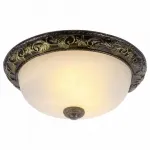 Накладной светильник Arte Lamp Torta A7161PL-2AB Цвет арматуры бронза Цвет плафонов белый от ImperiumLoft