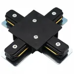 Соединитель X-образный для треков Arte Lamp Track Accessories A110106 Цвет арматуры черный