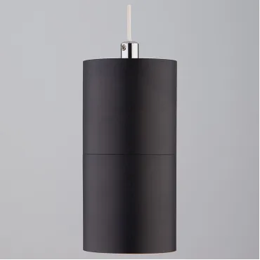 Подвесной светильник Eurosvet Mini Topper 50146/1 черный Цвет плафонов черный Цвет арматуры черный