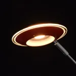 Настольная лампа офисная MW-Light Гэлэкси 12 632033001 Цвет арматуры хром Цвет плафонов красный от ImperiumLoft
