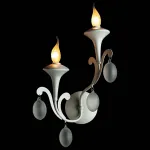 Бра Arte Lamp Montmartre A3239AP-2WH Цвет арматуры белый Цвет плафонов белый от ImperiumLoft