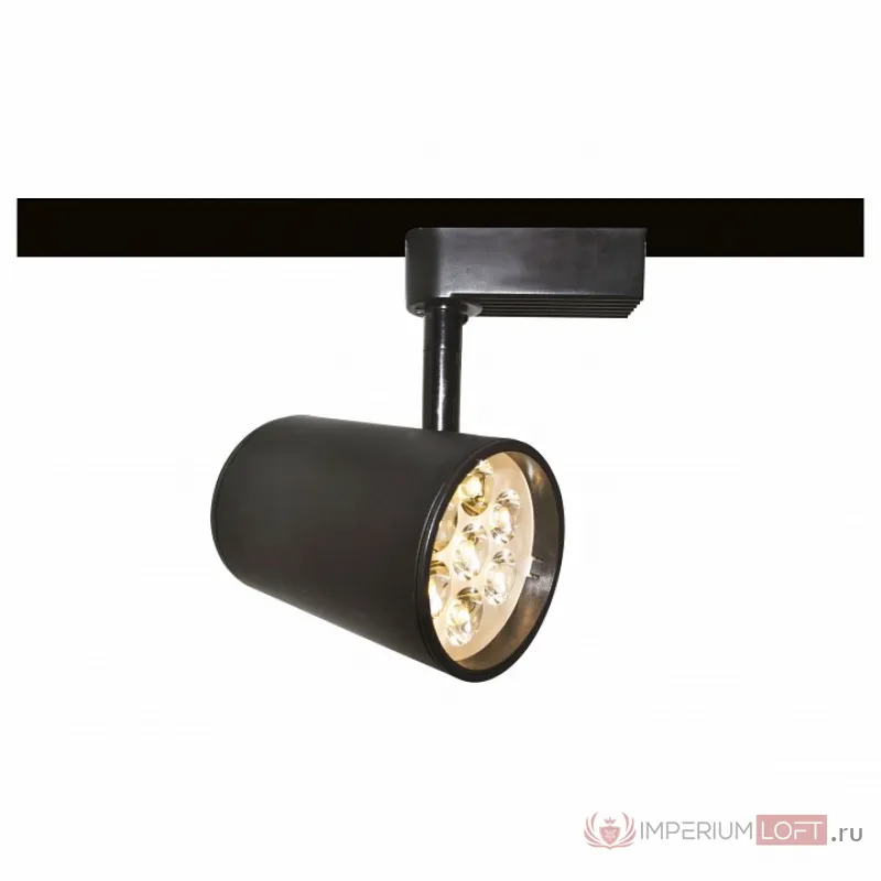 Светильник на штанге Arte Lamp Track Lights A6107PL-1BK Цвет арматуры черный Цвет плафонов черный от ImperiumLoft