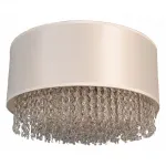 Плафон текстильный Newport 10160 Абажур для 10166/PL beige Цвет арматуры черно-белый Цвет плафонов кремовый от ImperiumLoft