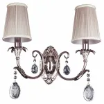 Бра Osgona Cappa 691624 Цвет арматуры хром Цвет плафонов коричневый от ImperiumLoft