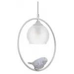 Подвесной светильник Arte Lamp Gemelli A2150SP-1WG Цвет арматуры Белый Цвет плафонов Белый от ImperiumLoft