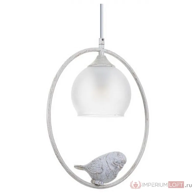 Подвесной светильник Arte Lamp Gemelli A2150SP-1WG Цвет арматуры Белый Цвет плафонов Белый от ImperiumLoft