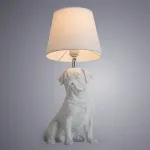 Настольная лампа декоративная Arte Lamp Bobby A1512LT-1WH Цвет плафонов белый Цвет арматуры белый