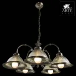 Подвесная люстра Arte Lamp American Diner A9366LM-5AB Цвет арматуры бронза Цвет плафонов прозрачный от ImperiumLoft