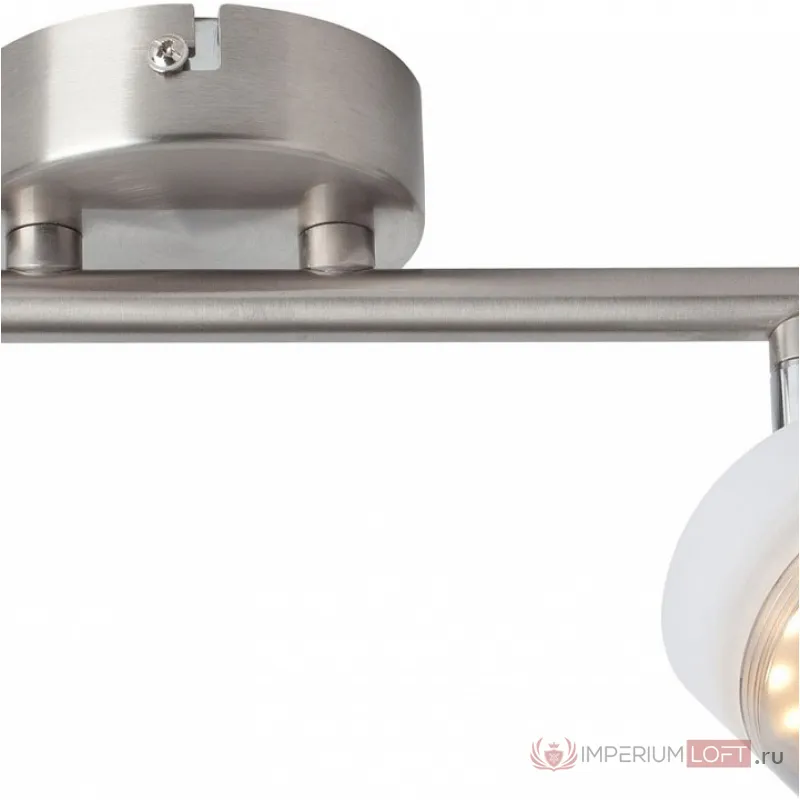 Спот TopLight Rosa TL1230Y-02SN Цвет арматуры никель Цвет плафонов прозрачный от ImperiumLoft