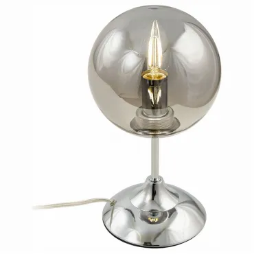 Настольная лампа декоративная Citilux Томми CL102810 Цвет арматуры хром Цвет плафонов серый от ImperiumLoft