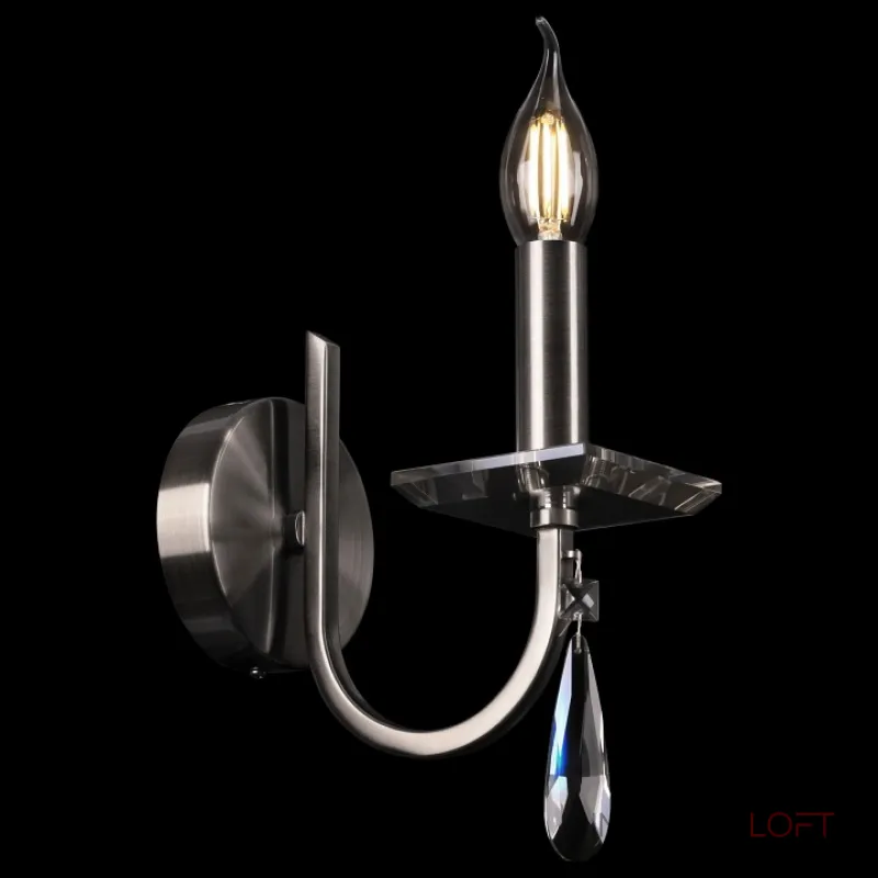 Бра Freya Forte FR1006WL-01N Цвет арматуры никель Цвет плафонов прозрачный от ImperiumLoft Бра Freya Forte FR1006WL-01N Цвет арматуры никель Цвет плафонов прозрачный от ImperiumLoft