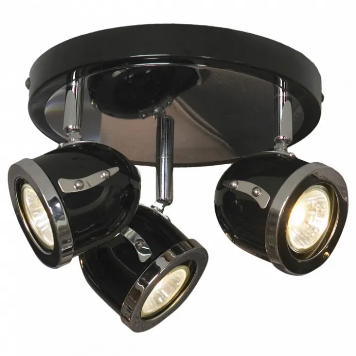 Спот Lussole Tivoli LSN-3127-03 Цвет арматуры хром Цвет плафонов хром от ImperiumLoft