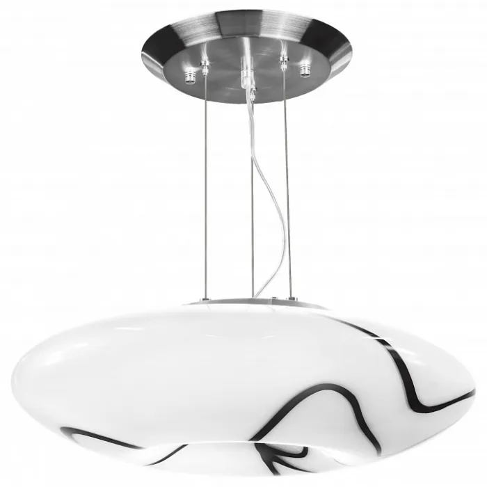 Подвесной светильник Lightstar Cioccolato 804131 Цвет арматуры хром Цвет плафонов черно-белый от ImperiumLoft