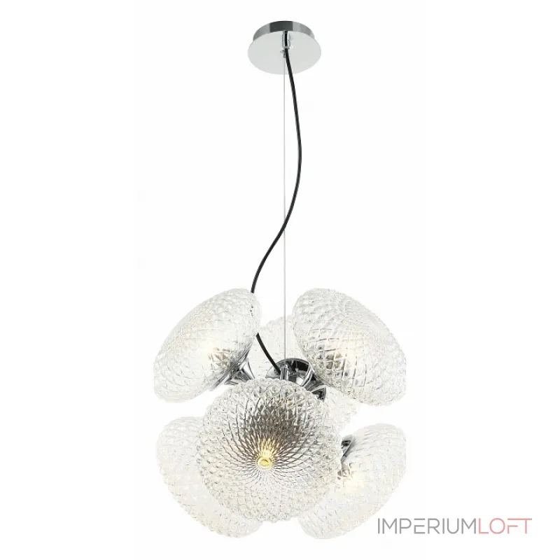 Подвесная люстра Stilfort Roxie 2095/09/06P Цвет плафонов прозрачный Цвет арматуры хром от ImperiumLoft Подвесная люстра Stilfort Roxie 2095/09/06P Цвет плафонов прозрачный Цвет арматуры хром от ImperiumLoft