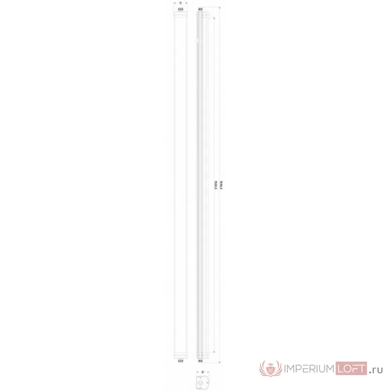 Накладной светильник Deko-Light Tri Proof 730425 Цвет арматуры белый от ImperiumLoft