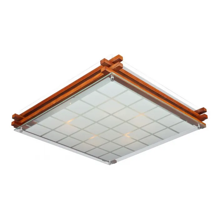 Накладной светильник Omnilux Carvalhos OML-40527-05 Цвет арматуры коричневый от ImperiumLoft