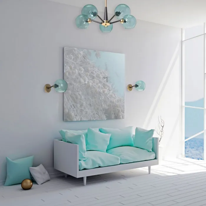 Люстра на штанге DeMarkt Гамбург 27 605017905 от ImperiumLoft