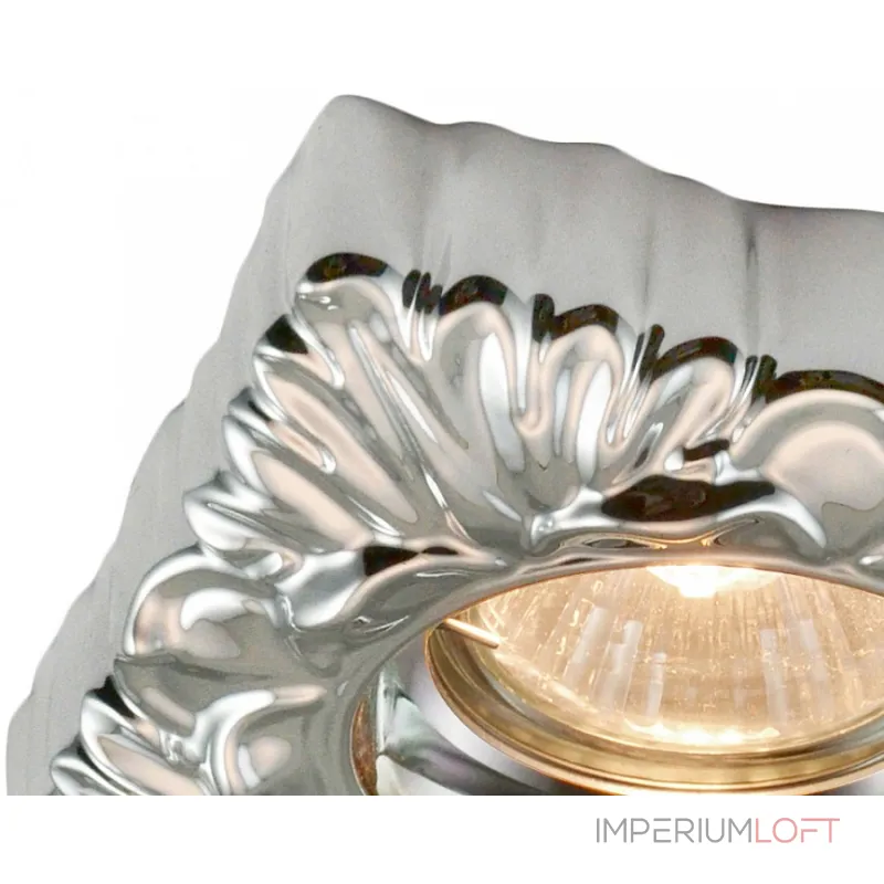 Встраиваемый светильник Arte Lamp Plaster A5248PL-1CC Цвет арматуры хром Цвет плафонов белый