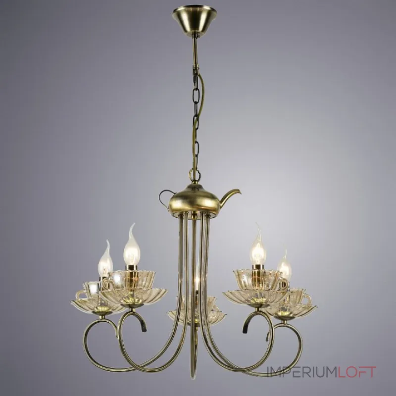 Подвесная люстра Arte Lamp 1750 A1750LM-5AB Подвесная люстра Arte Lamp 1750 A1750LM-5AB