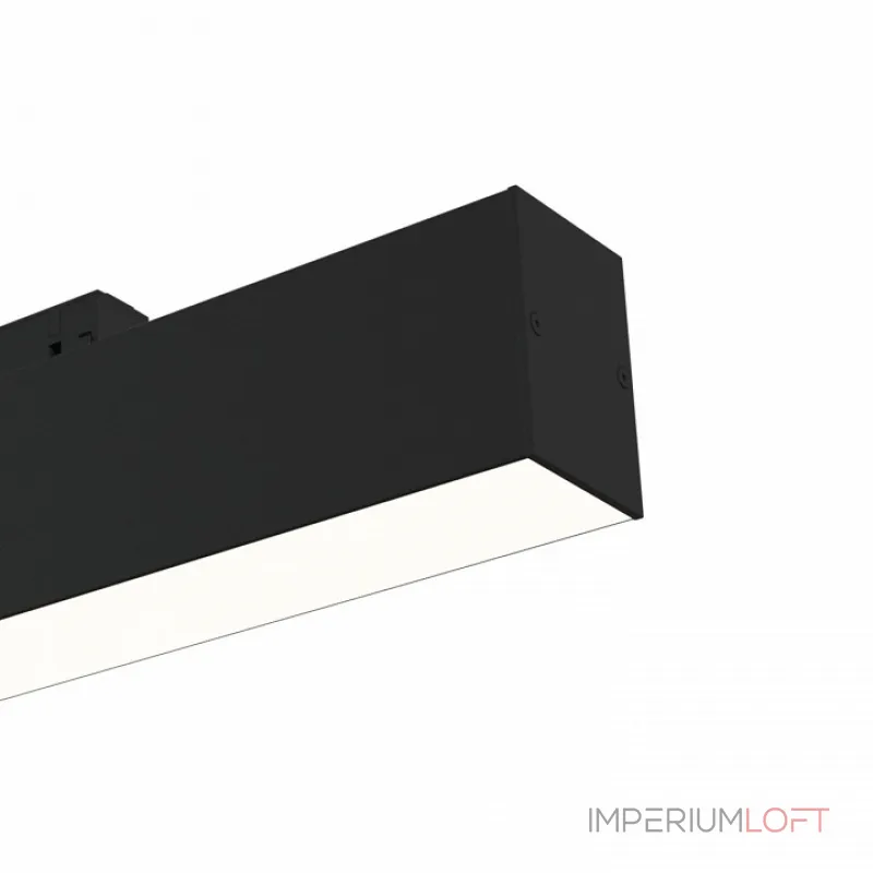 Накладной светильник Maytoni Track lamps TR012-2-12W3K-B Цвет арматуры черный Цвет плафонов черный