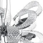 Подвесная люстра Lightstar Ciambo 820110 Цвет арматуры хром Цвет плафонов прозрачный от ImperiumLoft