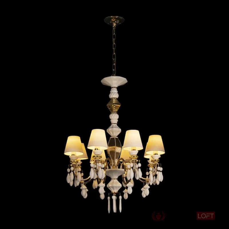 Подвесная люстра Loft it Grace 10203/8 White от ImperiumLoft