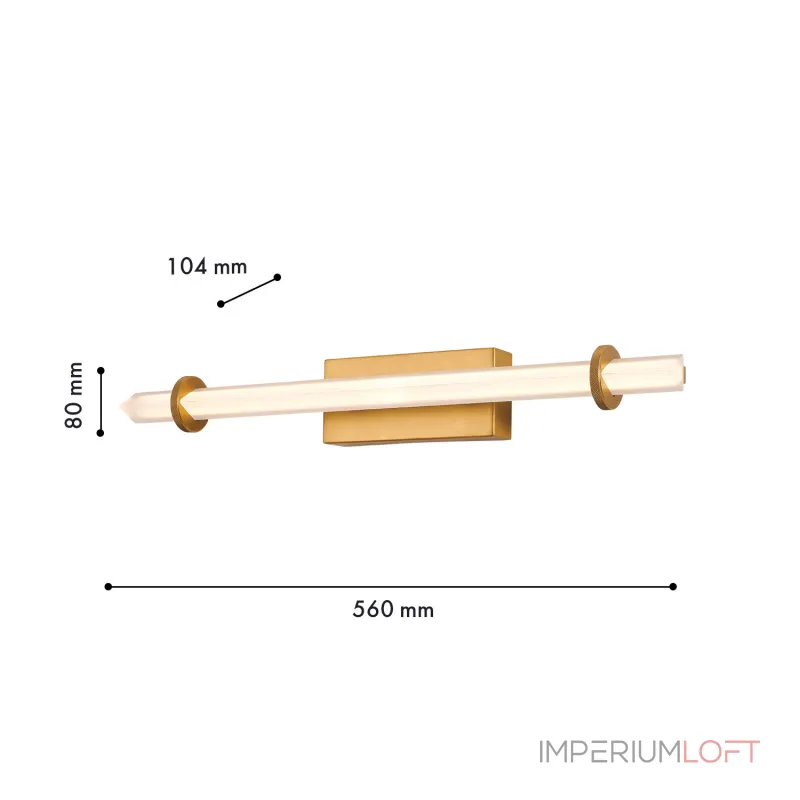 Настенный светильник Favourite Stav 4553-1W от ImperiumLoft