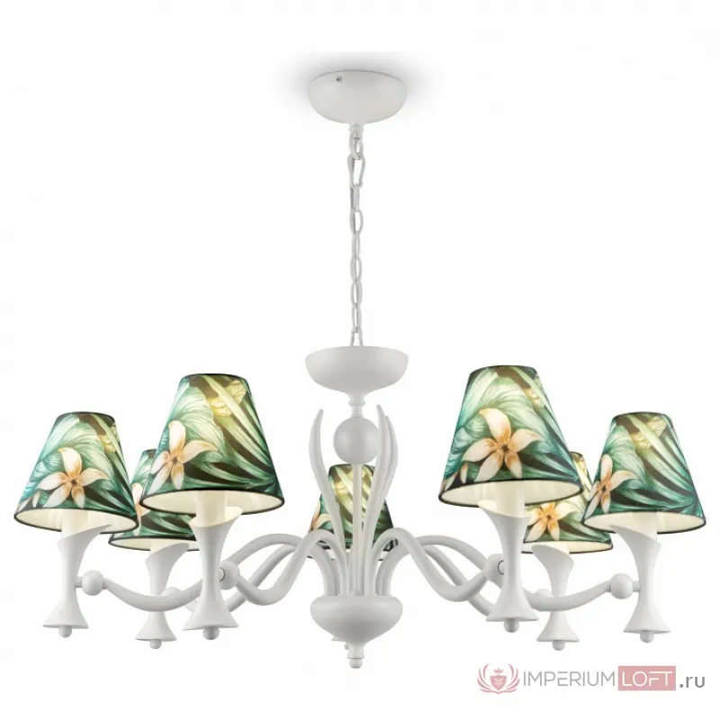 Подвесная люстра Lamp4You Provence 12 M3-07-WM-LMP-O-12 Цвет плафонов разноцветный от ImperiumLoft