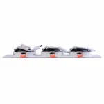 Встраиваемый светильник MW-Light Круз 637016003 Цвет арматуры черно-белый Цвет плафонов кремовый от ImperiumLoft