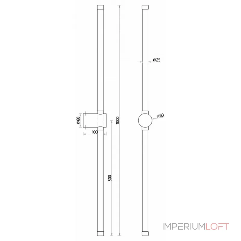 Бра Favourite Lignum 3057-3W от ImperiumLoft