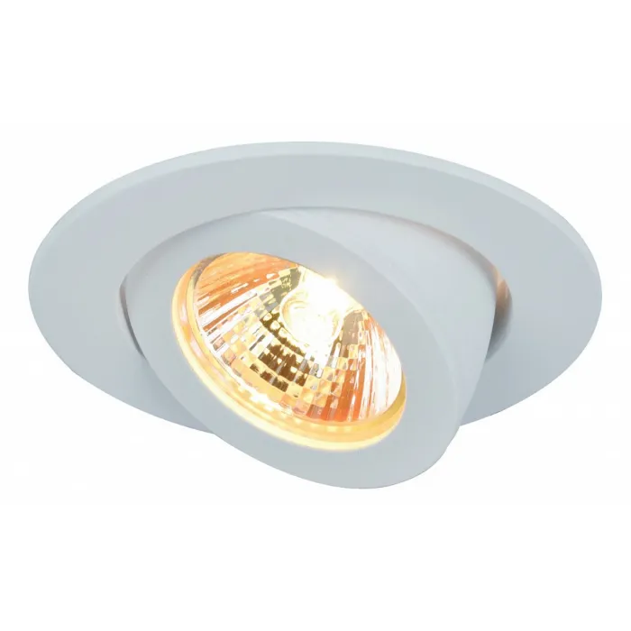 Встраиваемый светильник Arte Lamp Accento A4009PL-1WH Цвет арматуры белый Цвет плафонов прозрачный от ImperiumLoft