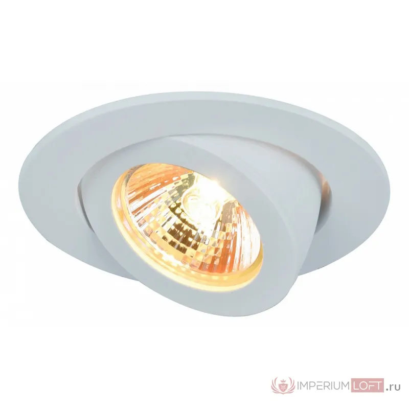 Встраиваемый светильник Arte Lamp Accento A4009PL-1WH Цвет арматуры белый Цвет плафонов прозрачный от ImperiumLoft