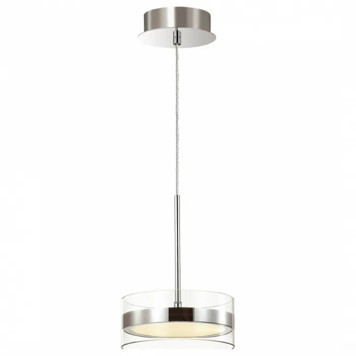 Подвесной светильник Odeon Light Akela 4728/14L Цвет арматуры хром Цвет плафонов прозрачный от ImperiumLoft