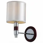 Бра Arte Lamp Circolo A9519AP-1BR Цвет арматуры хром Цвет плафонов белый