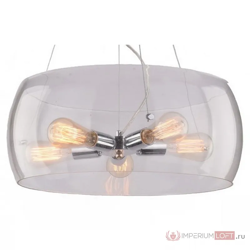 Подвесной светильник Arte Lamp Frescura A8057SP-5CC Цвет арматуры хром Цвет плафонов прозрачный от ImperiumLoft
