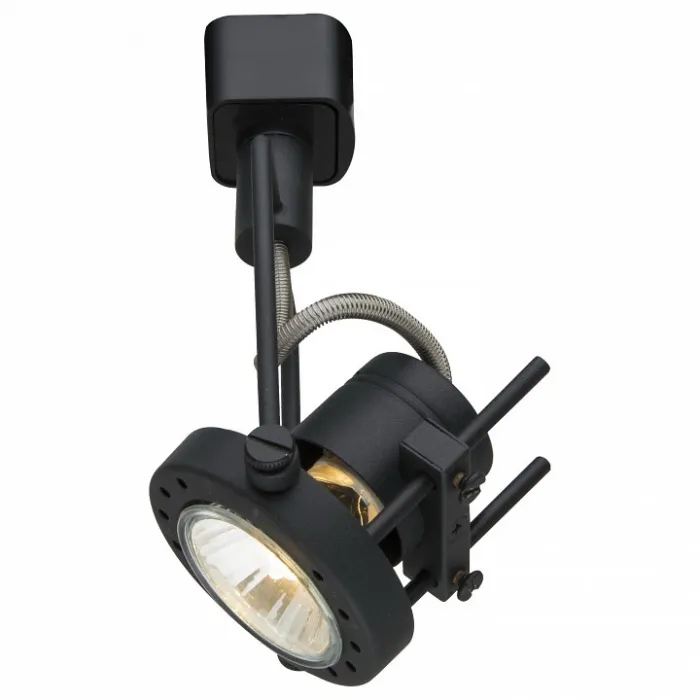 Спот Arte Lamp 430 A4300PL-1BK Цвет арматуры черный Цвет плафонов белый от ImperiumLoft