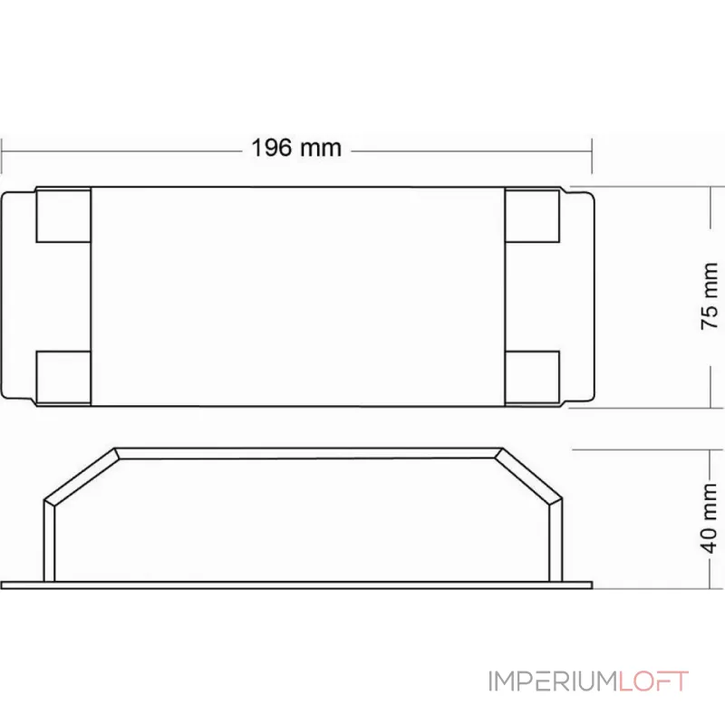 Блок питания Deko-Light HV DMX 843274 Цвет арматуры черный