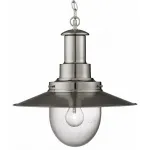 Подвесной светильник Arte Lamp Fisherman A5540SP-1SS Цвет арматуры серебро Цвет плафонов прозрачный от ImperiumLoft