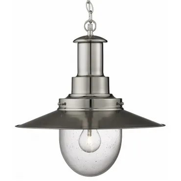 Подвесной светильник Arte Lamp Fisherman A5540SP-1SS Цвет арматуры серебро Цвет плафонов прозрачный