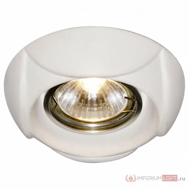 Встраиваемый светильник Arte Lamp Cratere A5241PL-1WH Цвет арматуры белый Цвет плафонов белый от ImperiumLoft