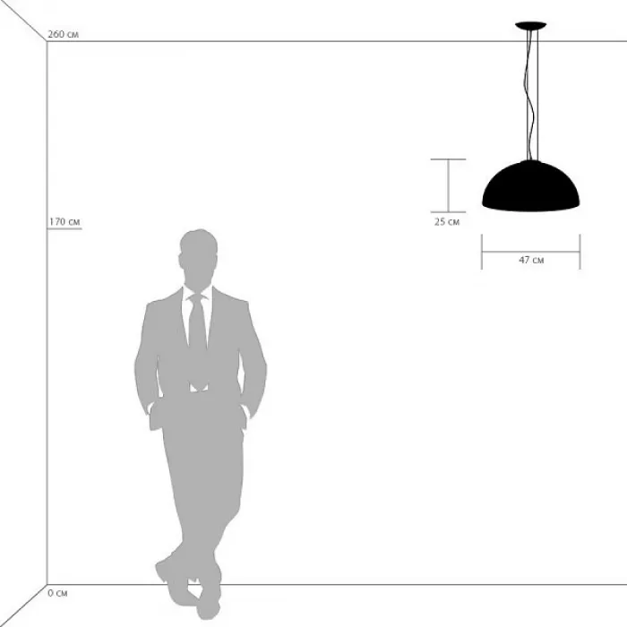 Подвесной светильник Lightstar Cupola 803014 Цвет арматуры хром Цвет плафонов хром от ImperiumLoft