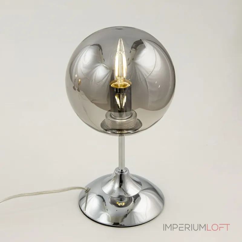 Настольная лампа декоративная Citilux Томми CL102810 Цвет арматуры хром Цвет плафонов серый от ImperiumLoft Настольная лампа декоративная Citilux Томми CL102810 Цвет арматуры хром Цвет плафонов серый от ImperiumLoft